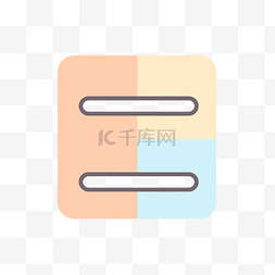编码icon图片_用于社交网络的具有各种颜色的颜