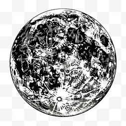 满月满图片_满月太空png插图