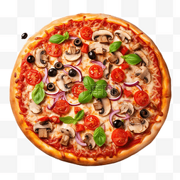 食物卡路里图片_意大利比薩快餐