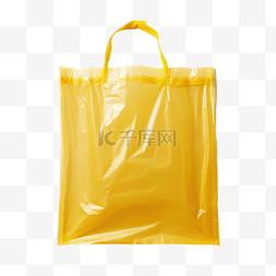 污染塑料袋图片_黄色回收塑料袋
