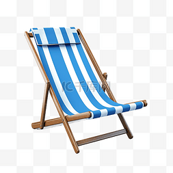 3d 沙滩椅
