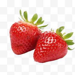 多汁草莓图片_明亮多汁的草莓