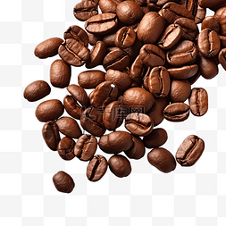 咖啡豆分离PNG文件