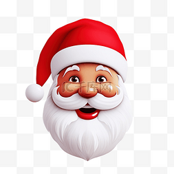 鹿车圣诞老人图片_戴着红帽子的圣诞老人笑脸