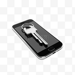 登记及信息图片_有主密钥智能手机安全概念的智能