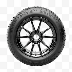 黑色摩托车轮胎图片_车轮轮胎和机翼