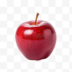 深红色的小苹果