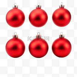 装饰红球图片_红球圣诞饰品