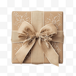 有礼品送图片_用再生纸包裹的礼品盒