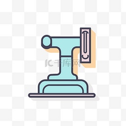 压木板图片_缝纫机和木板的图标 向量
