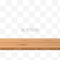 空间内部图片_木桌前景木桌顶部前视图 3d 渲染