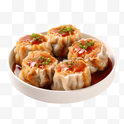 烧麦饺子 PNG