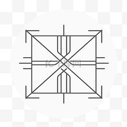 线光背景图片_用线条绘制几何符号来表示几何元