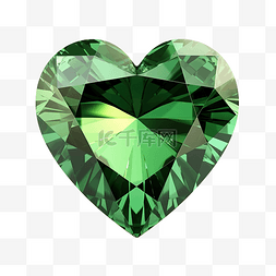 绿水晶宝石图片_绿心宝石奢华
