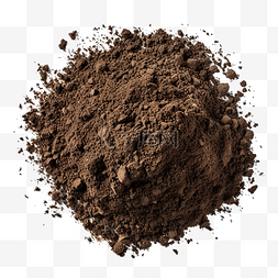 黑色粉末粉末图片_堆肥土