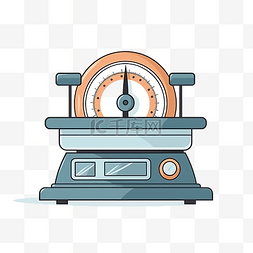 75公斤图片_最小风格的称重机插图