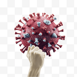 冠状病毒大流行概念抗击冠状病毒