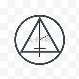 度数合适图片_三角形和炼金术符号的符号 向量