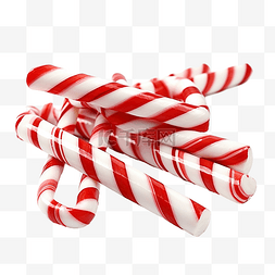 红色条纹圣诞球图片_圣诞条纹红色和白色拐杖糖