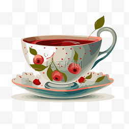 茶杯插图图片_免费茶杯 向量