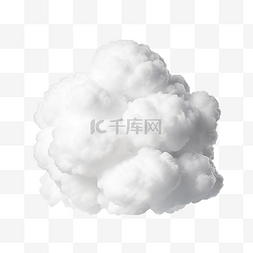 卡片质地图片_白色积雨云