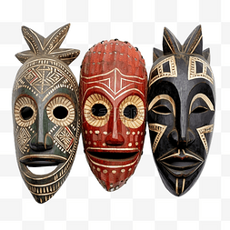 民族定音鼓图片_加里曼丹达雅克民族面具