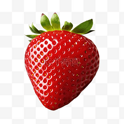 红色草莓对象 PNG