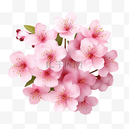 櫻花粉紅色的花