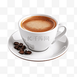 汽泡透明图片_孤立的浓咖啡咖啡杯