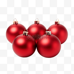 红球圣诞饰品