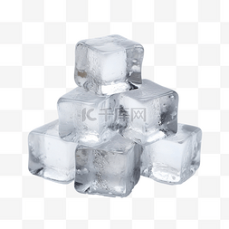 冰块冰箱图片_堆冰块