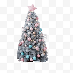 浴室地毯浴室垫图片_儿童房里有美丽的圣诞树，里面有