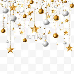 金色和银色图片_快乐圣诞贺卡，上面有金色和银色