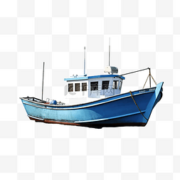 海上的渔船