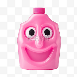 打扫房子图片_洗涤剂粉红色的脸