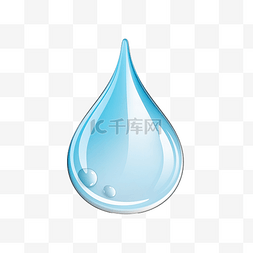 3d水滴3d雨天气元素