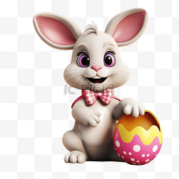 復活節兔子图片_復活節兔子用雞蛋