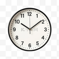 圆形的钟图片_圆形钟面显示预定时间
