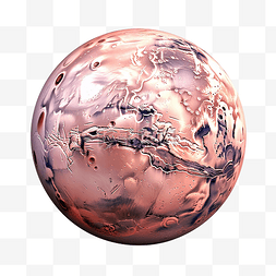 粉红色的火星