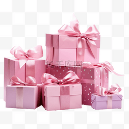 包装天河图片_粉红色的生日礼物