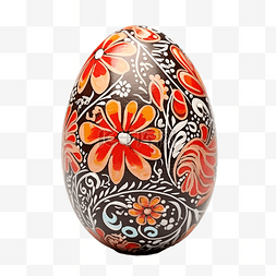 复活节装饰蛋蛋素描