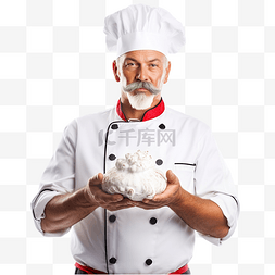 豎大拇指符号图片_厨师 厨师 面包师