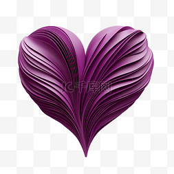 抽象的紫心勋章