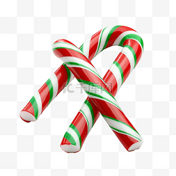手杖粉色图片_圣诞条纹绿色和红色拐杖糖