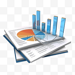 财务报告图片_会计报告 3d 图