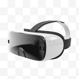 黑色vr眼镜图片_3d VR 眼镜对象