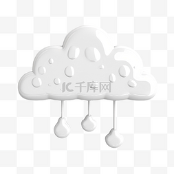 天空雨图片_3d 插图暴风雨的午后雨