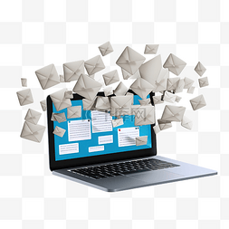 数字化管理系统图片_办公室电子邮件通信系统向朋友发