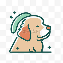 创建新用户图片_可爱的小狗戴着一顶可爱的帽子 