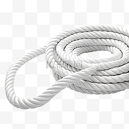 扭曲的线图片_带领带的白绳